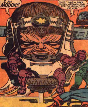 Modok aka M.O.D.O.K. The Mental Organism Designed Only for Killing from Tales of Suspense #94