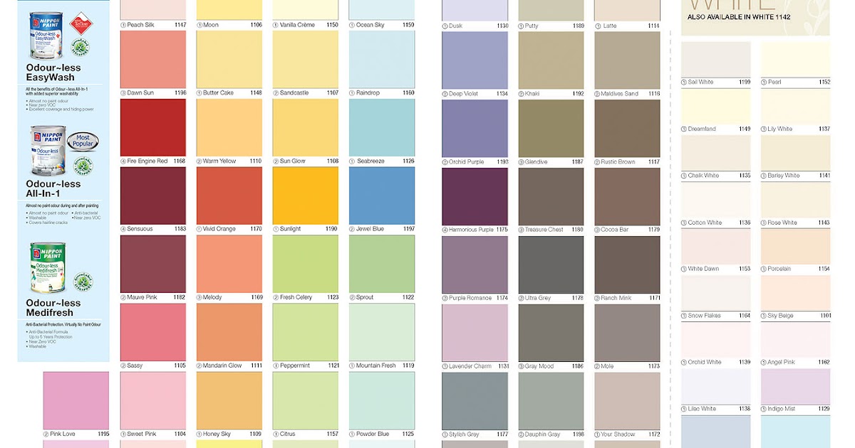 Inspirasi 33 Nippon Paint Colour Elastex room paint color concept