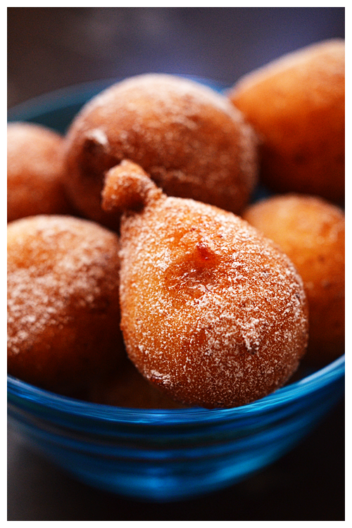 jam-filled ricotta donuts© by Haalo
