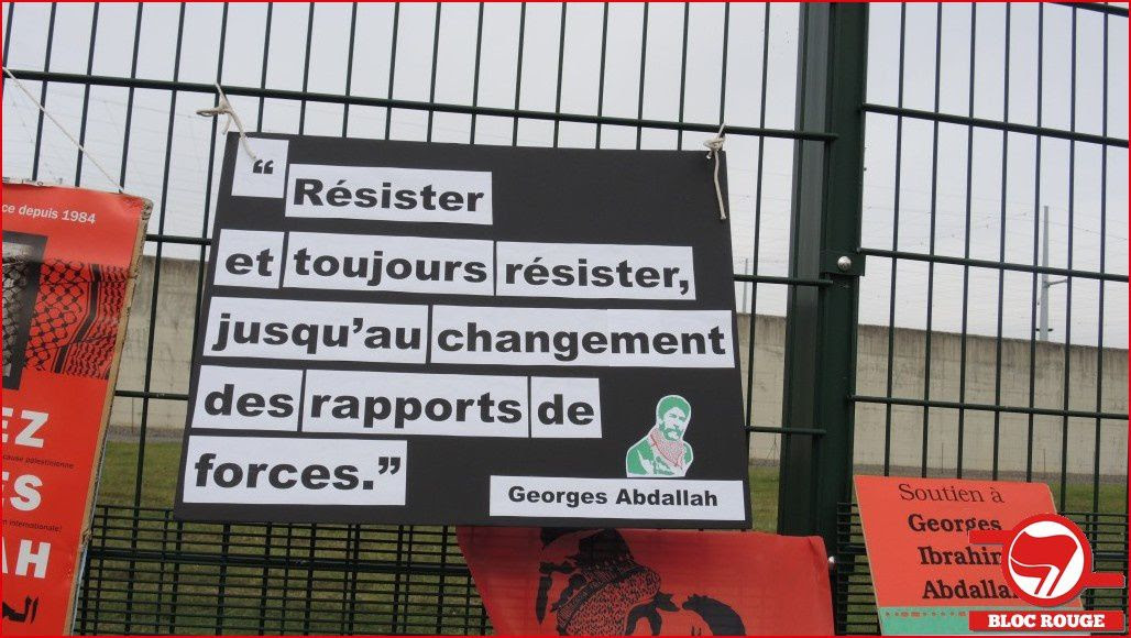 Compte-rendu de la manifestation pour la libération de Georges Ibrahim Abdallah à Lannemezan