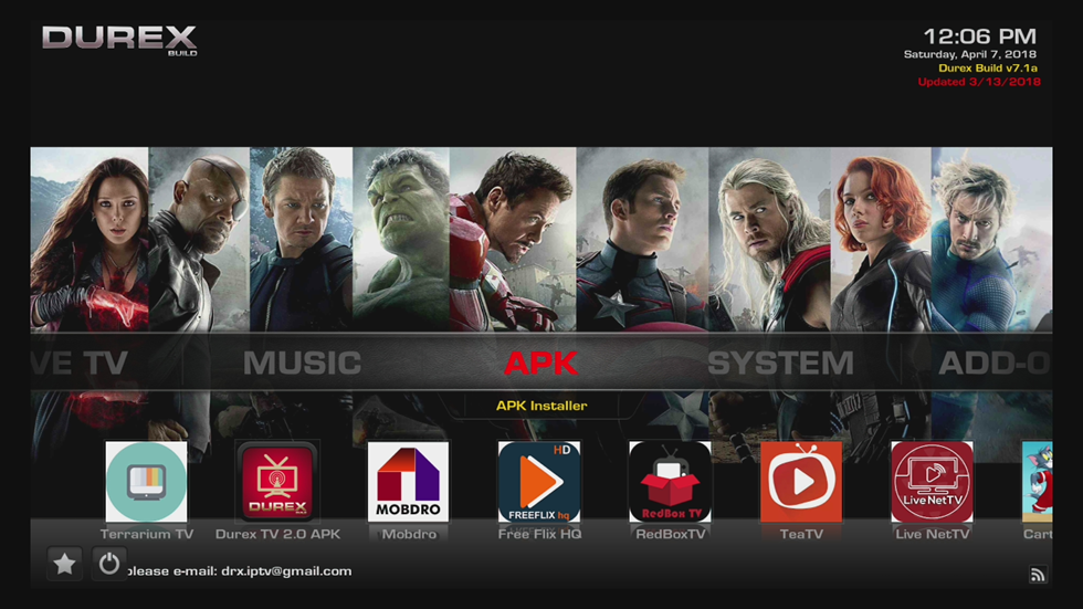 اليكم تنصيب Kodi Forever-Android اضافة اليكم تنصيب Kodi Forever-Android اضافة