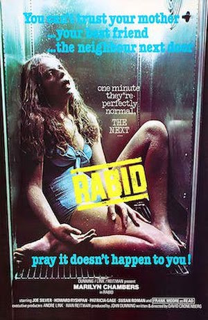 Rabid movie poster