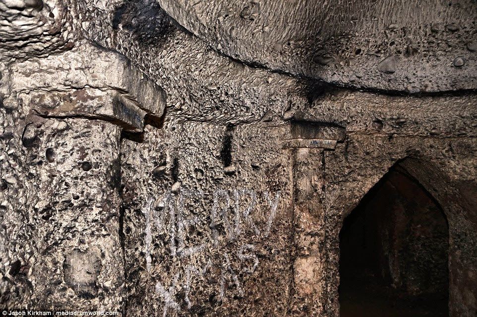 According to local legend, the haunting vault has not been used for more than 200 years, after it was constructed in the 18th century