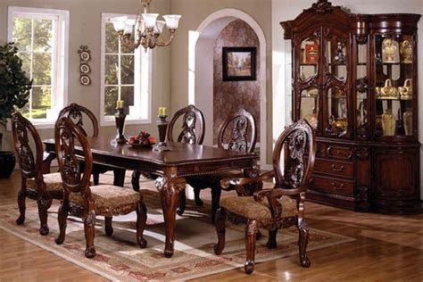 The elegant traditional Tuscany dining table set is the perfect Dining Room Ideas The elegant traditional Tuscany dining table set is the perfect Dining Room Ideas