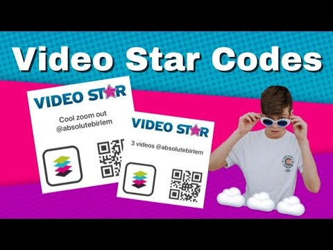 Video Star Text Qr Codes Free