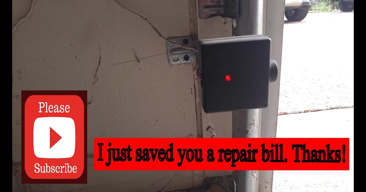 New Garage Door Sensors Have No Power for Simple Design