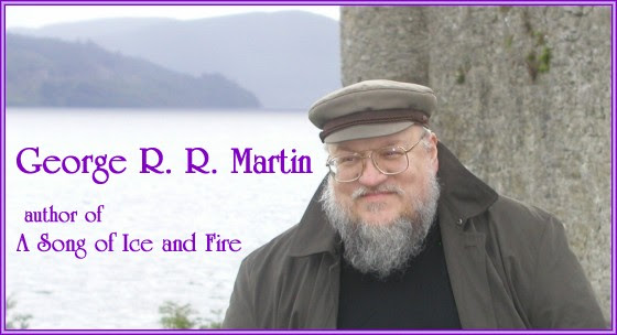 George R. R. Martin in Ireland, photo by Parris