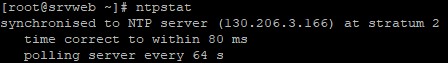 Comprobar sincronización de NTP en Linux, estado de servicio Comprobar sincronización de NTP en Linux, estado de servicio
