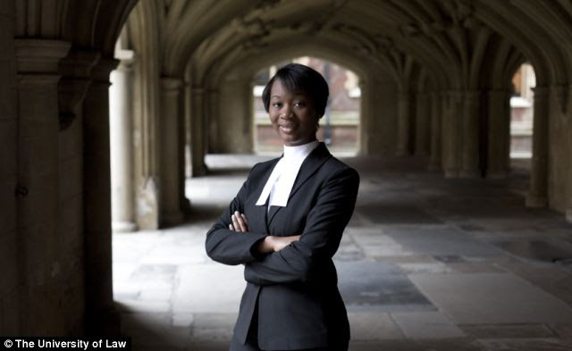 Success: Gabrielle Turnquest has become the youngest person to pass The Bar exams in more than 600 years