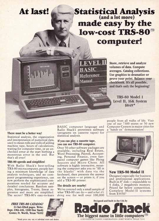Publicidades retro de computadoras