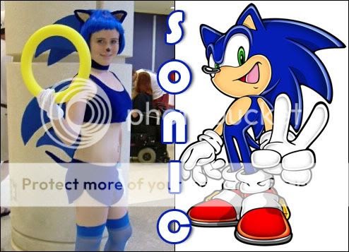 Up+Start: Cosplay: Sonic the Hedgehog