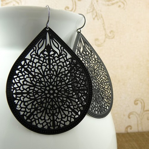 Black Earrings 1