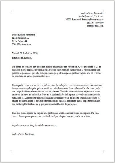Carta De Exposicion De Motivos Ejemplo - Colección de Ejemplo