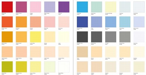 30 Katalog Warna Cat Catylac Pdf