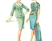 1960s Misses Suit and Blouse - McCalls 7191 - Slim Skirt - Mad Men Vintage Sewing Pattern - Size 16 / Bust 36 - treazureddesignz 1960s Misses Suit and Blouse - McCalls 7191 - Slim Skirt - Mad Men Vintage Sewing Pattern - Size 16 / Bust 36 - treazureddesignz