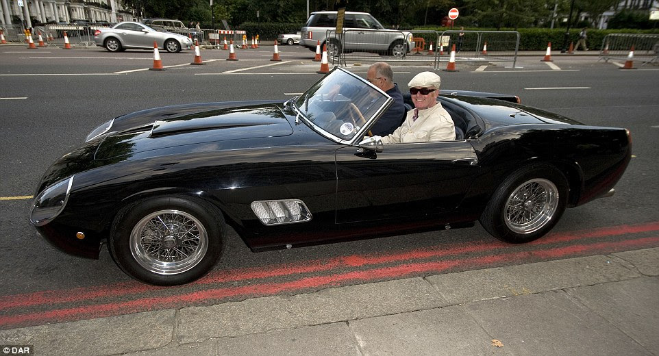 Chris Evans bought one of the Ferraris in 2008 and is believed to have paid up to £5.5million for the classic sports car