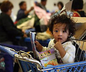 Pobreza infantil en EEUU Crédito: Patria Grande