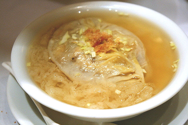 Shark's Fin Dumpling Soup