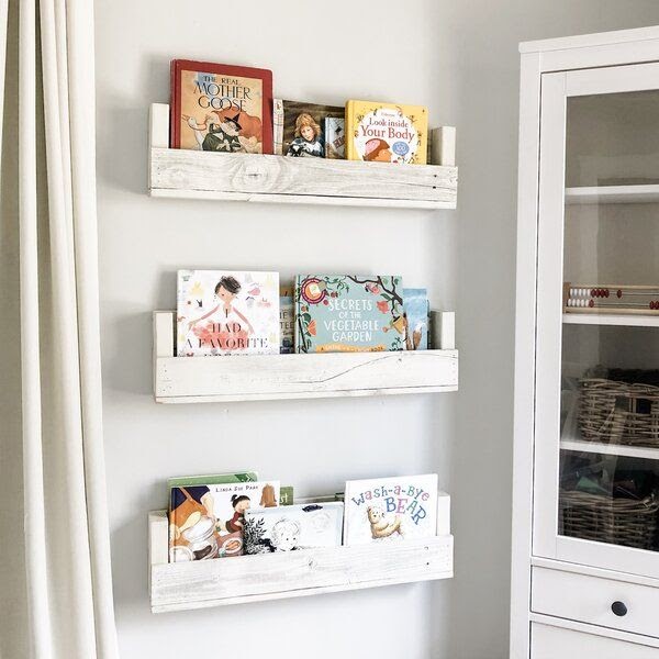 Coloring Book Storage Wall