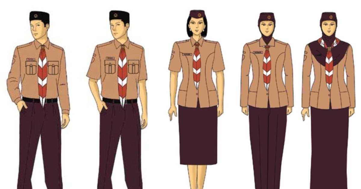 24 Baju Pramuka Lengkap Untuk Pembina Info Terbaru