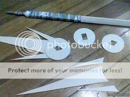 work in progress 2012.07.16 - pieces of the hilt