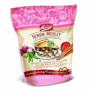 Amazon.com : Merrick Senior Medley Dog Food 5lb Bag : Dry ...