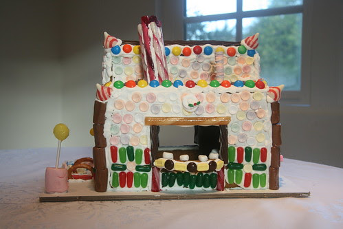 JustJenn's "Mochi Factory" Gingerbread house