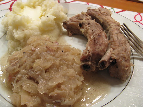 Spareribs & Sauerkraut