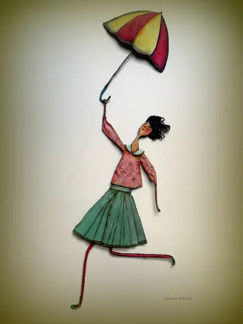 art de papier par l'artiste argentin Juliana Bollini