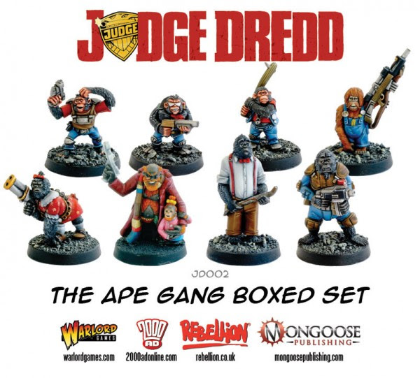 Image result for ape gang judge dredd
