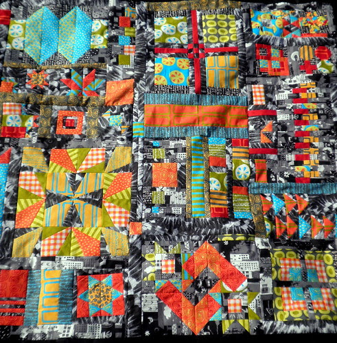 Center of the Christmas in July Quilt