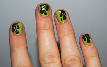 Slime nails - Fashionista