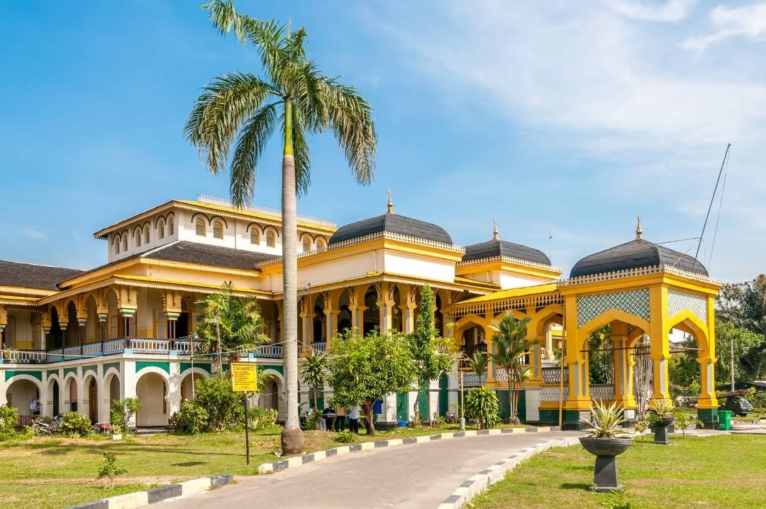 Gambar Istana Maimun Kota Medan