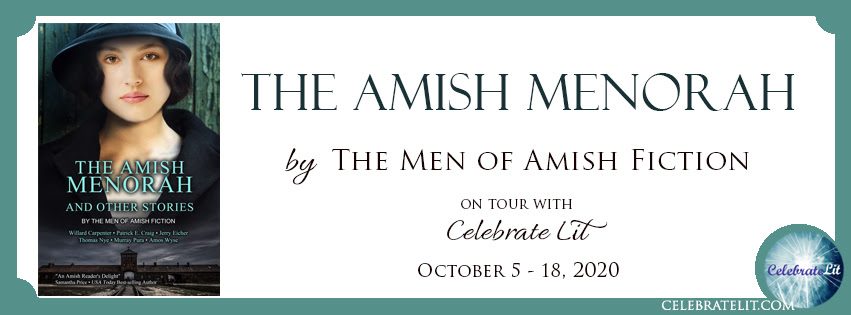 the amish menorah banner