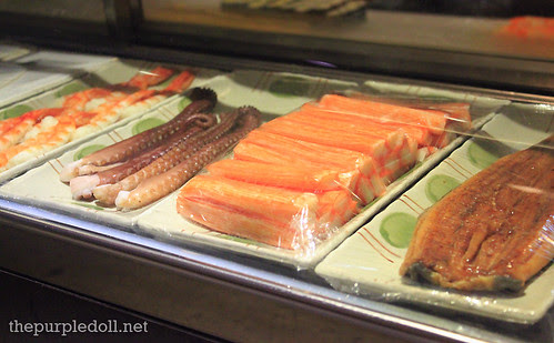 Kitsho Fresh Sushi Ingredients