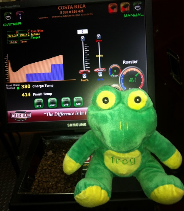8Feb2fROGqWithTheFirstProfile Frog Q with the first Profile