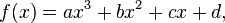 f(x)=ax^3+bx^2+cx+d,\,