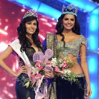 Vanya Mishra Crowned Pantaloons Femina Miss India (PFMI) World 2012