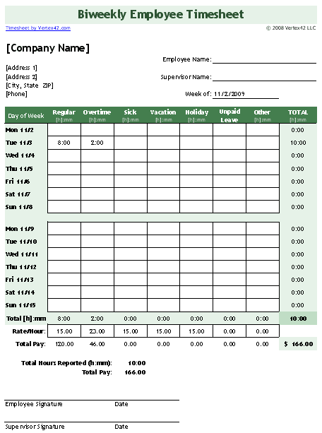 Monthly Payroll Sample Format PDF Template