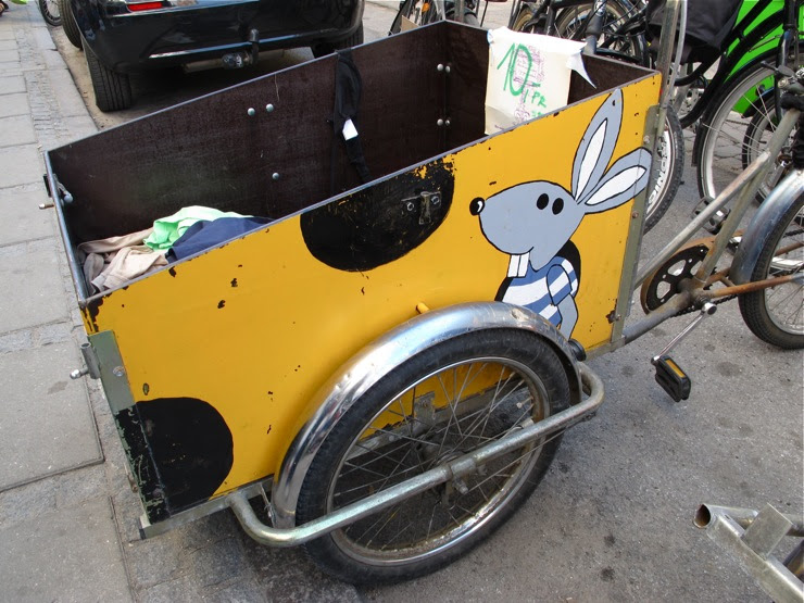 Flea market cargo bike