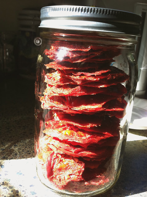 Dehydrated tomatoes
