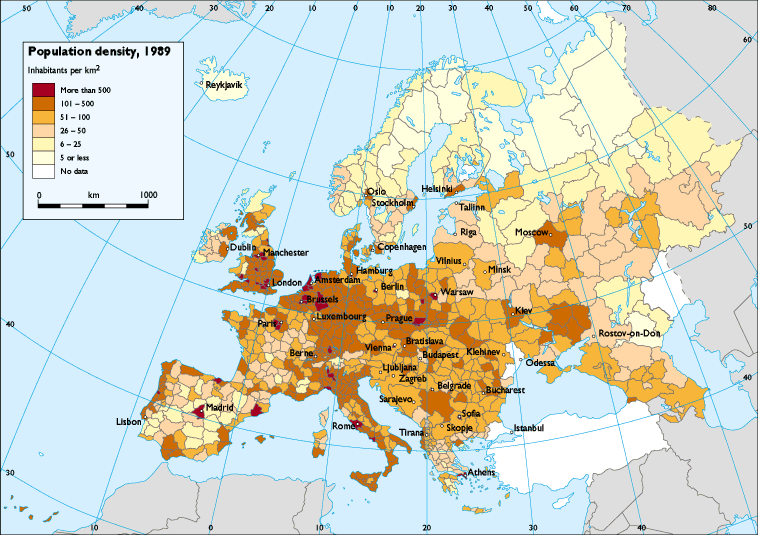 Geografia: Unidade 3 - Aspectos Humanos da Europa 50 a 61