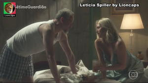 Leticia Spiller super sensual na novela Sétimo Guardião