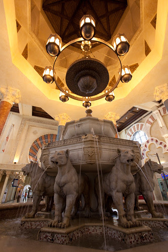 Fountain Andalusia Court Dubai Ibn Battuta Mall