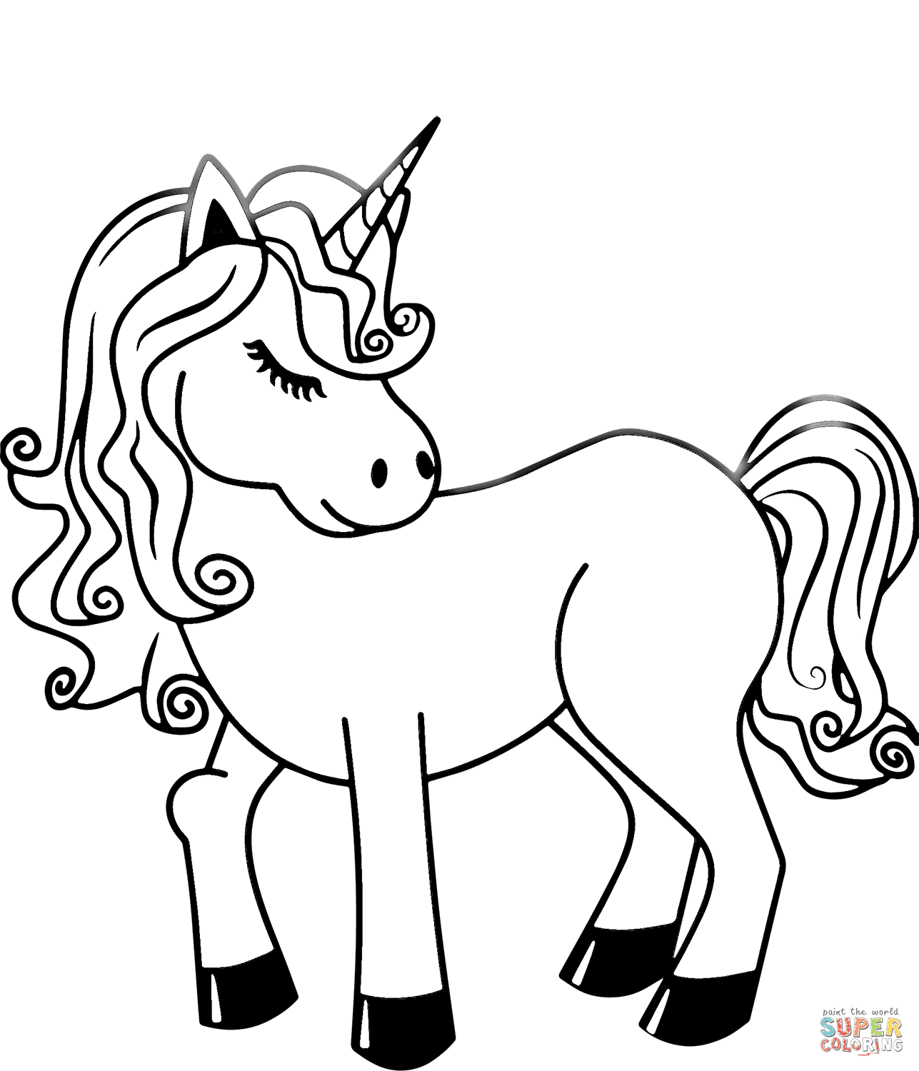 Disegni Cry Babies Unicorno Da Colorare  Coloring and Drawing