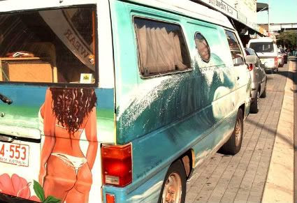 Van Mural Beach Bum