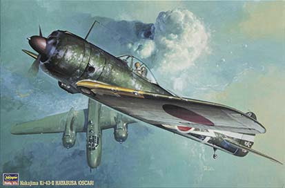 Hasegawa 1/32 Nakajima Ki-43-II HAYABUSA (OSCAR) (ST3) English Color Guide & Paint Conversion Chart