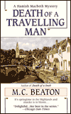 Death of a Travelling Man by M. C. Beaton: Book Cover