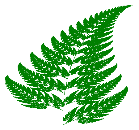 Barnsley fern plotted with VisSim.PNG