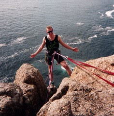 Jim at the top of Staircase